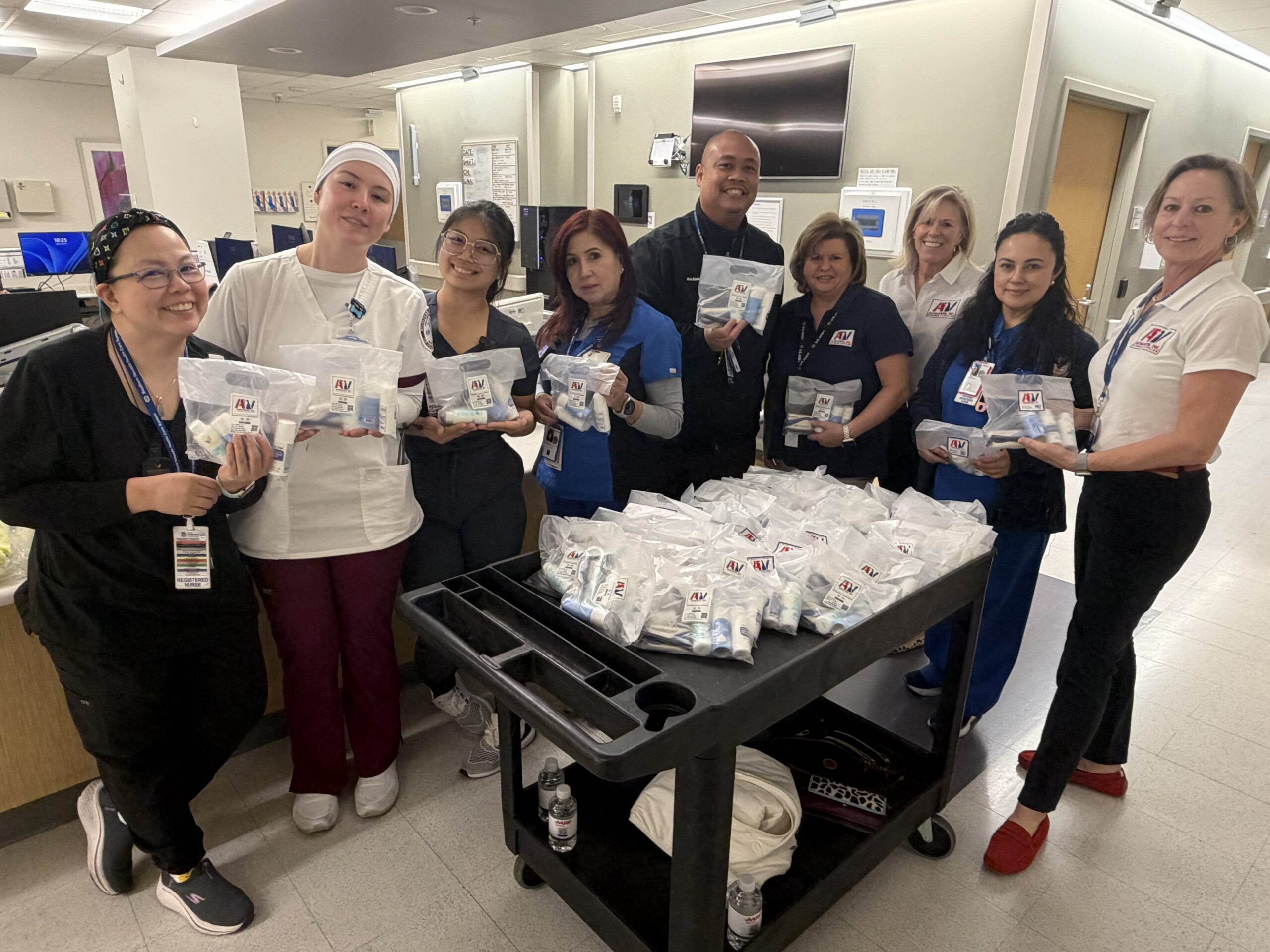 Las Vegas Dept of VA Personal Hygiene Kits for Veterans